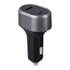 Chargeur allume-cigares 1 USB et 1 USB-C QC et PD 83W