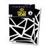 Stickers rétro réfléchissants triangles noir Fais Toi Voir x2 planches