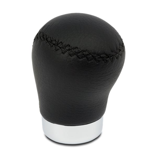 POMMEAU CUIR NOIR (AVEC BAGUE DE MARCHE AR)