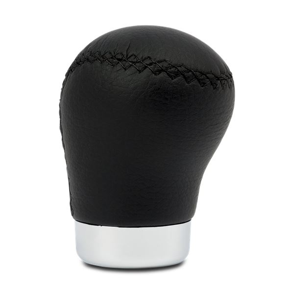 POMMEAU CUIR NOIR (AVEC BAGUE DE MARCHE AR)