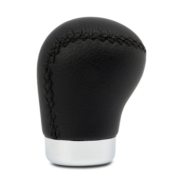 POMMEAU CUIR NOIR (AVEC BAGUE DE MARCHE AR)