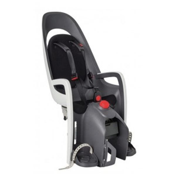 Porte-bébé CARESS Blanc fixation porte-bagage HAMAX