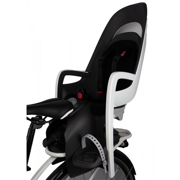 Porte-bébé CARESS Blanc fixation porte-bagage HAMAX