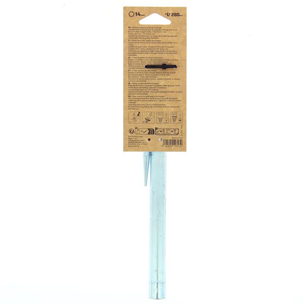 Clé à bougie tube 14 mm longueur 280 mm