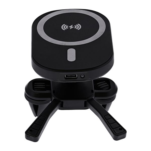 Support aimanté avec charge à induction pour grille d'aération 15W