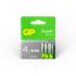 4 Piles alcalines GP AAA LR03 1,5V