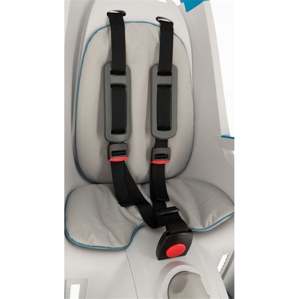 Porte-bébé HAMAX fixation cadre AMAZE gris-bleu pétrole