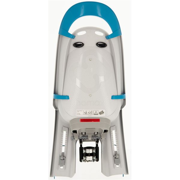Porte-bébé HAMAX fixation cadre AMAZE gris-bleu pétrole