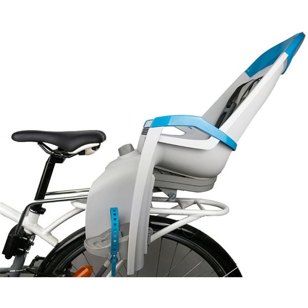 Porte-bébé HAMAX fixation cadre AMAZE gris-bleu pétrole