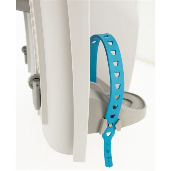 Porte-bébé HAMAX fixation cadre AMAZE gris-bleu pétrole
