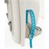 Porte-bébé HAMAX fixation cadre AMAZE gris-bleu pétrole