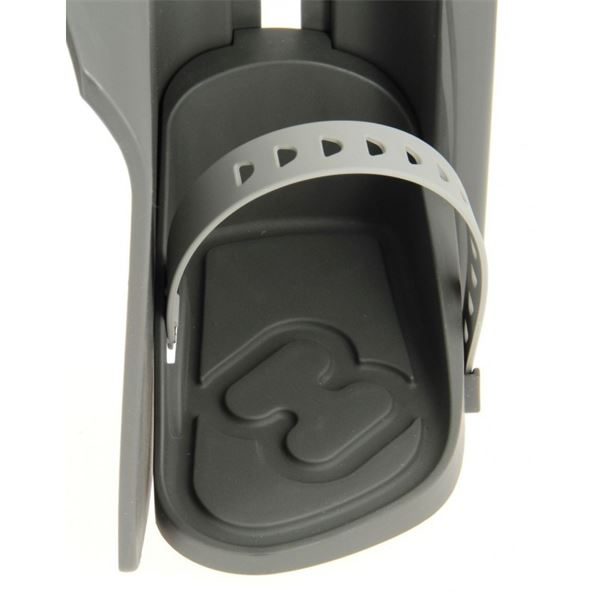 Porte-bébé ZENITH RELAX gris-rouge fixation cadre - HAMAX