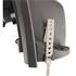 Porte-bébé ZENITH gris-noir fixation porte-bagage - HAMAX
