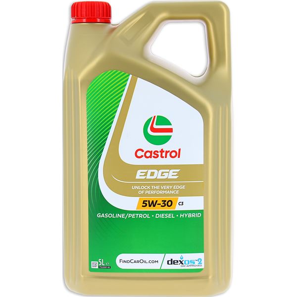 Huile moteur CASTROL Edge C3 Essence/Diesel 5W30 5L