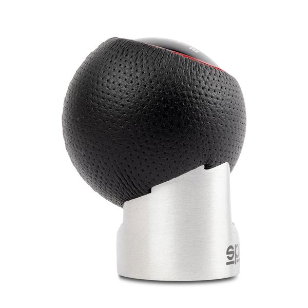 Pommeau de vitesse Lazio SPARCO noir/rouge