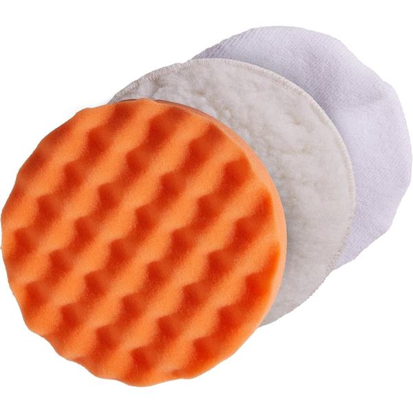 Set de 3 bonnets pour polisheuse 180 mm FORMULA 1