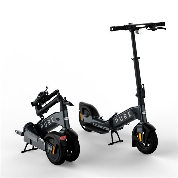 Trottinette électrique Advance Flex Gris mercure Pure Electric