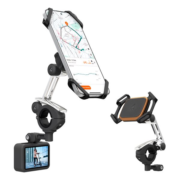 Support smartphone universel avec bras pour vélo et trottinette CASR