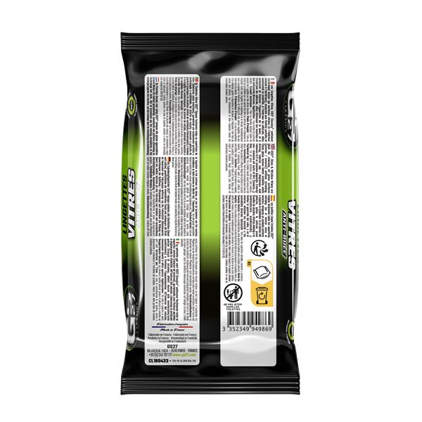 40 Lingettes Vitres Anti-buée GS27
