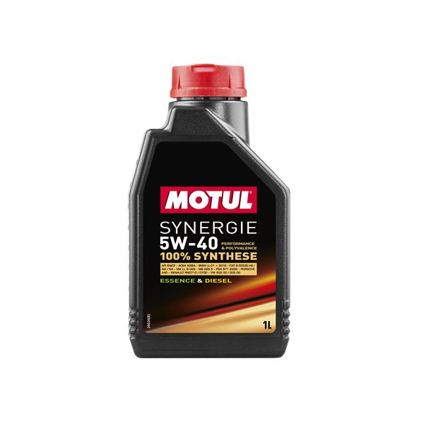 Huile moteur MOTUL Synergie Diesel/Essence 5W40 1L