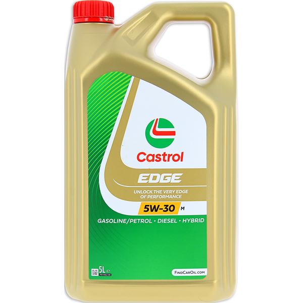 CASTROL EDGE 5W-30 M, Huile Moteur, 5L