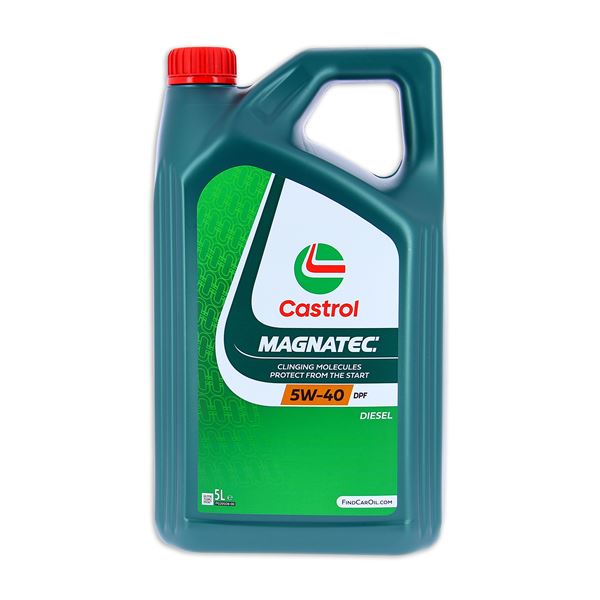 CASTROL Magnatec 5W-40 DPF, Huile Moteur, 5L
