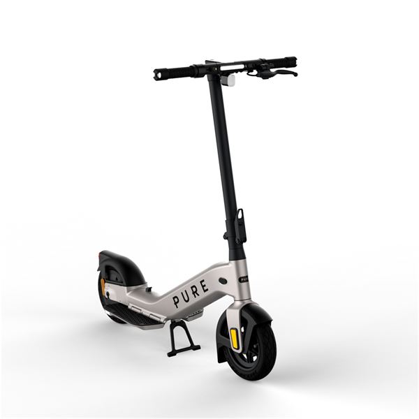 Trottinette électrique Advance + gris platinum Pure Electric