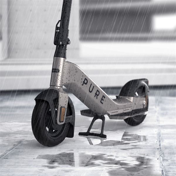Trottinette électrique Advance+ gris mercure Pure Electric