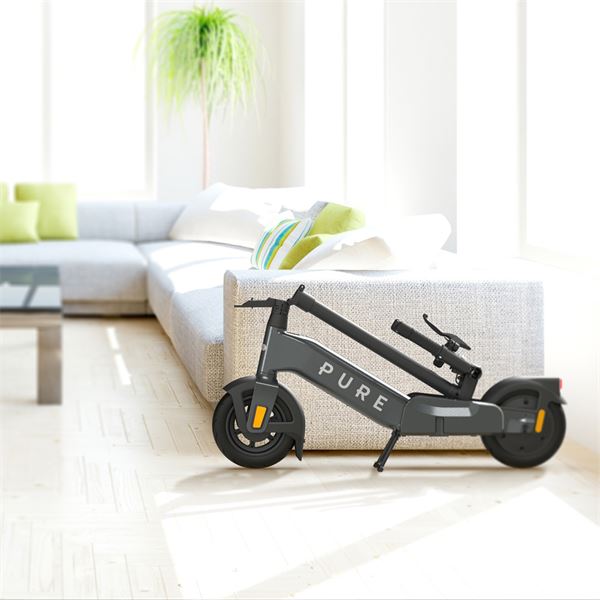 Trottinette électrique Advance+ gris mercure Pure Electric