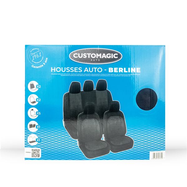 Jeu complet de housses de siège universelle Crête
