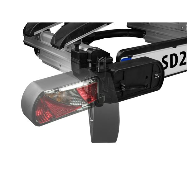 Porte-vélos attelage Eufab SD260 - 2 vélos