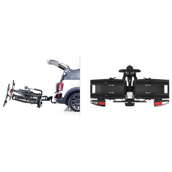 Porte-vélos attelage Atera Genio Pro Black - 2 vélos