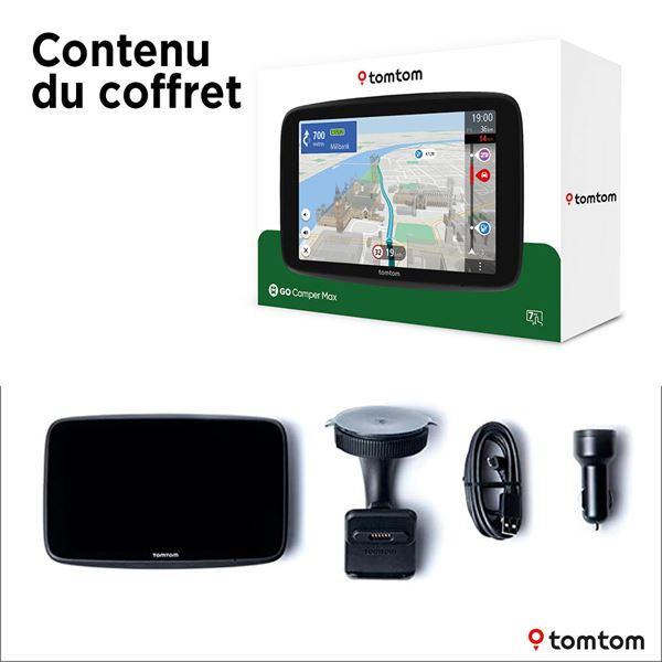 GPS camping-car TomTom GO Camper Max 7 Nouvelle Génération