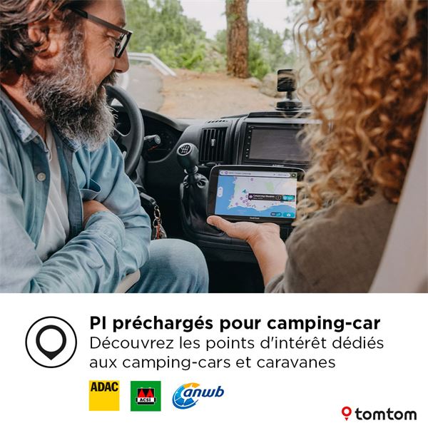 GPS camping-car TomTom GO Camper Max 7 Nouvelle Génération