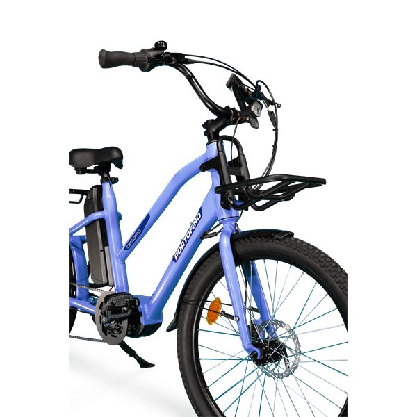 Vélo longtail électrique Portofino CargoPro Bleu