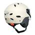 Casque H30 vision vélo, trottinette avec feu arrière LED Yeep.Me Crème - Taille S/M