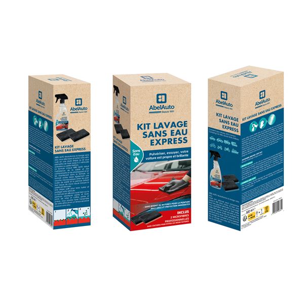 Coffret lavage et lustreur sans eau