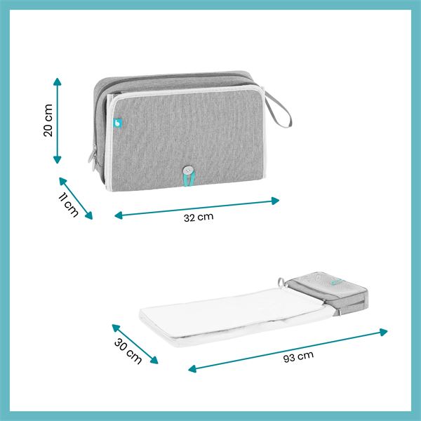 Matelas à langer nomade Babymoov