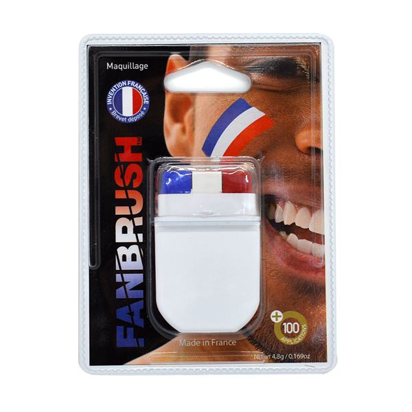 Maquillage Bleu Blanc Rouge Supporter