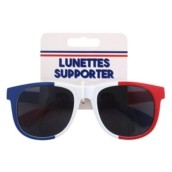 LUNETTE SUPPORTER TRICOLORE