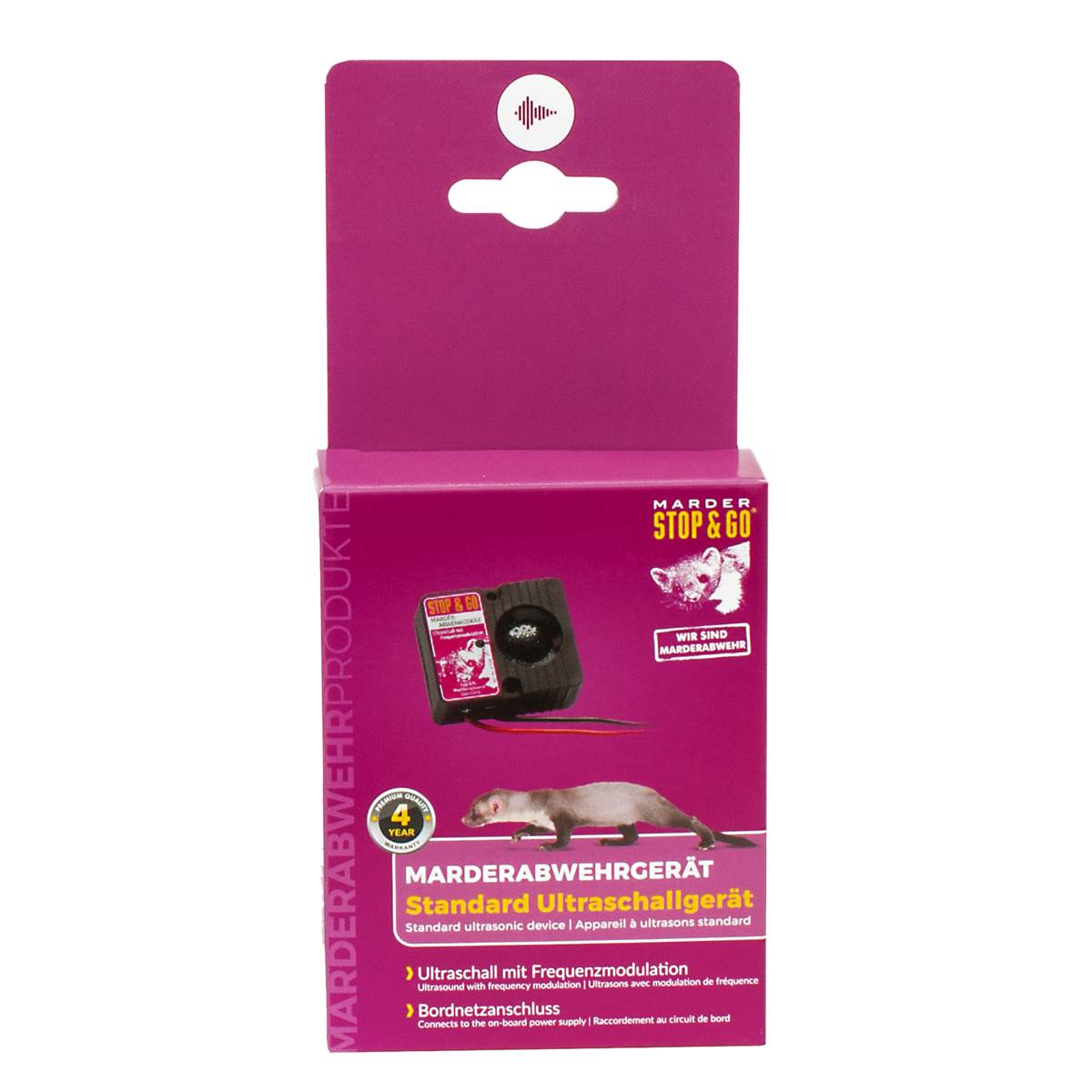 Appareil Anti-martres À Ultrasons Standard Stop&go