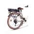 Vélo de ville électrique mixte Toscana Beige