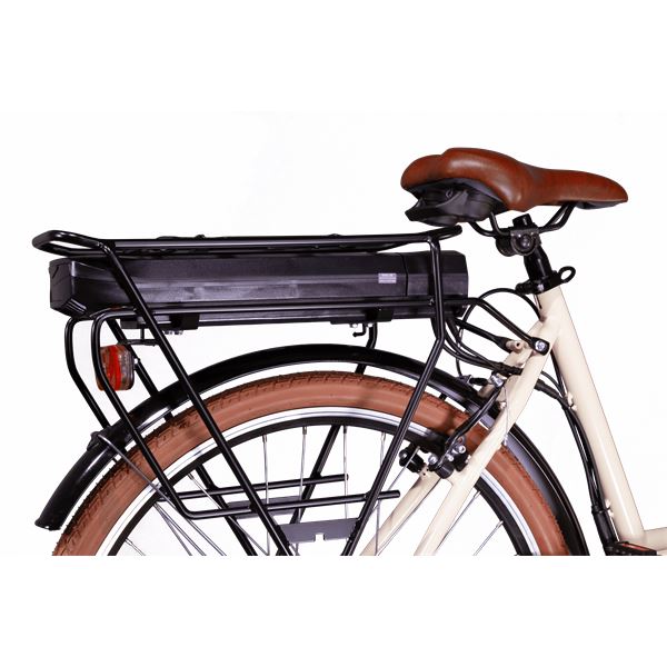 Vélo de ville électrique mixte Toscana Beige