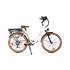 Vélo de ville électrique mixte Toscana Beige