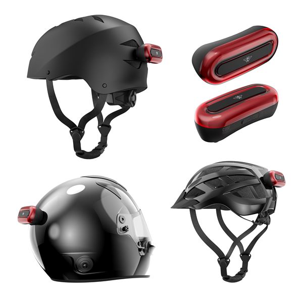 LED arrière casque mobilité CASR