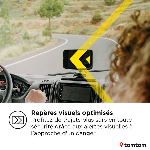 GPS camping-car TomTom GO Camper Max 7 Pack Premium