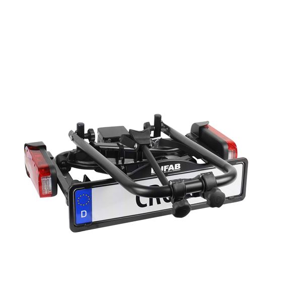 Porte-vélos attelage Eufab Crow - 2 vélos