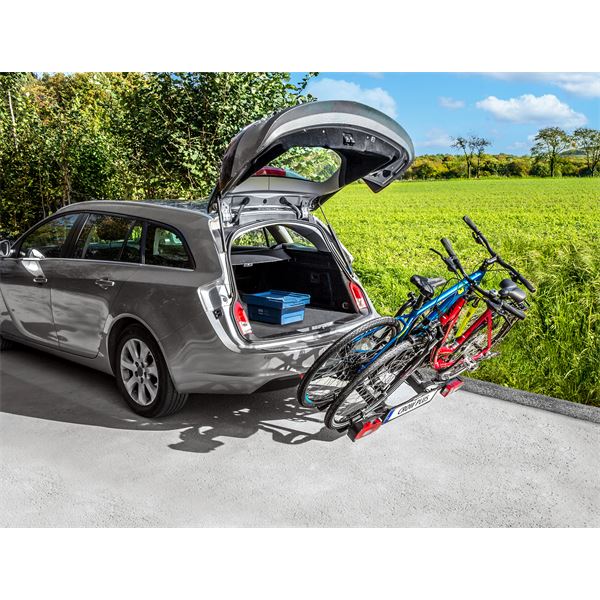 Porte-vélos attelage Eufab Crow Plus - 2 vélos