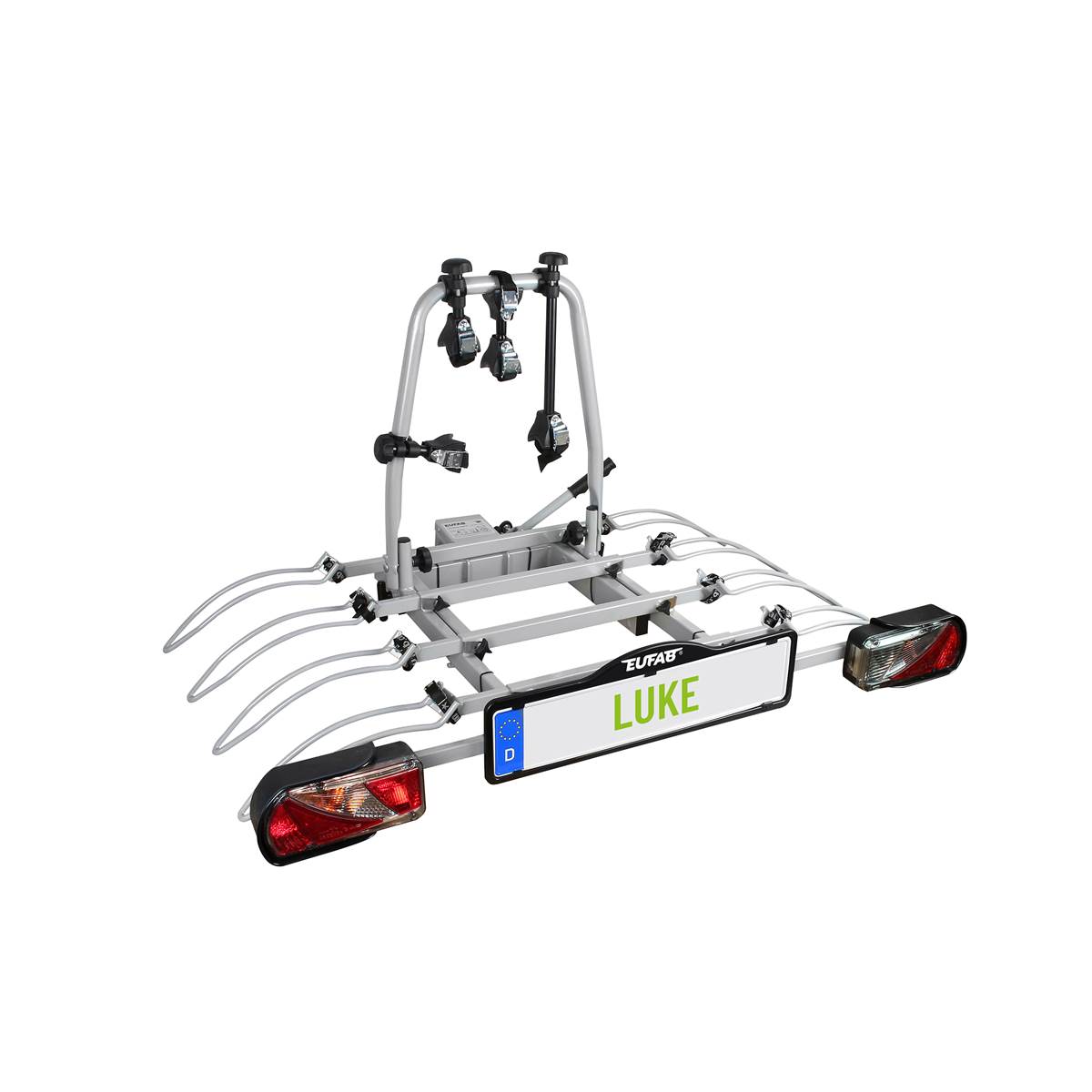 Porte-vélos Attelage Eufab Luke - 4 Vélos
