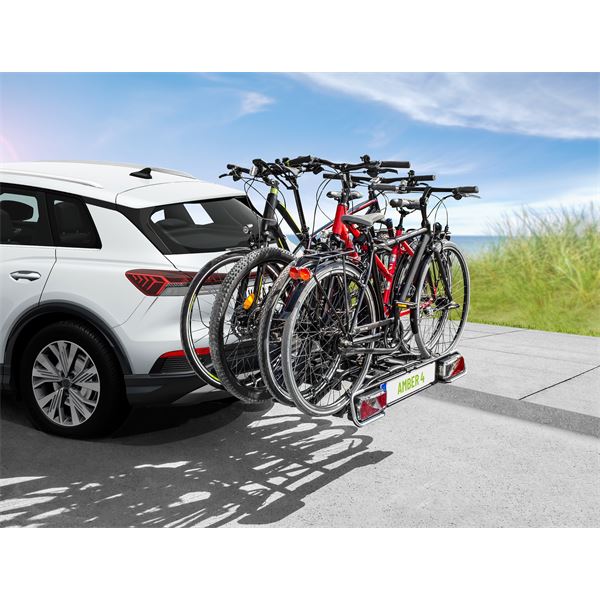 Porte-vélos attelage Eufab Amber IV - 4 vélos